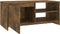 vidaXL - Salontafel - 102x50x45 - cm - bewerkt - hout - gerookt - eikenkleurig