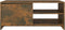 vidaXL - Salontafel - 102x50x45 - cm - bewerkt - hout - gerookt - eikenkleurig