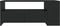 vidaXL - Salontafel - 102x50x45 - cm - bewerkt - hout - zwart
