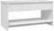 vidaXL - Salontafel - 102x50x52,5 - cm - bewerkt - hout - hoogglans - wit