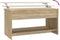 vidaXL - Salontafel - 102x50x52,5 - cm - bewerkt - hout - sonoma - eikenkleurig