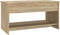 vidaXL - Salontafel - 102x50x52,5 - cm - bewerkt - hout - sonoma - eikenkleurig