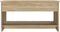 vidaXL - Salontafel - 102x50x52,5 - cm - bewerkt - hout - sonoma - eikenkleurig