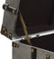 vidaXL - Salontafel - 102x51x47,5 - cm - MDF - en - aluminium