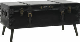 vidaXL - Salontafel - 102x51x48 - cm - MDF - en - staal