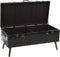 vidaXL - Salontafel - 102x51x48 - cm - MDF - en - staal