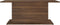 vidaXL - Salontafel - 102x55,5x40 - cm - bewerkt - hout - bruin - eikenkleur