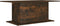 vidaXL - Salontafel - 102x55,5x40 - cm - bewerkt - hout - gerookt - eikenkleurig