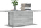 vidaXL - Salontafel - 102x55,5x40 - cm - bewerkt - hout - grijs - sonoma - eikenkleur