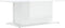 vidaXL - Salontafel - 102x55,5x40 - cm - bewerkt - hout - hoogglans - wit