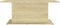 vidaXL - Salontafel - 102x55,5x40 - cm - bewerkt - hout - sonoma - eikenkleurig