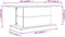 vidaXL - Salontafel - 102x55,5x40 - cm - bewerkt - hout - sonoma - eikenkleurig
