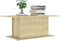 vidaXL - Salontafel - 102x55,5x40 - cm - bewerkt - hout - sonoma - eikenkleurig