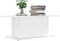 vidaXL - Salontafel - 102x55,5x40 - cm - bewerkt - hout - witr