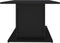 vidaXL - Salontafel - 102x55,5x40 - cm - bewerkt - hout - zwart