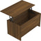 vidaXL - Salontafel - 102x55,5x52,5 - cm - bewerkt - hout - bruin - eikenkleur