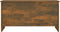 vidaXL - Salontafel - 102x55,5x52,5 - cm - bewerkt - hout - gerookt - eikenkleurig
