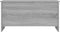 vidaXL - Salontafel - 102x55,5x52,5 - cm - bewerkt - hout - grijs - sonoma - eiken