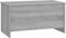 vidaXL - Salontafel - 102x55,5x52,5 - cm - bewerkt - hout - grijs - sonoma - eiken