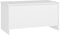 vidaXL - Salontafel - 102x55,5x52,5 - cm - bewerkt - hout - wit