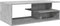 vidaXL - Salontafel - 102x55x35 - cm - bewerkt - hout - betongrijs