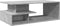 vidaXL - Salontafel - 102x55x35 - cm - bewerkt - hout - betongrijs