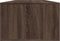 vidaXL - Salontafel - 102x55x35 - cm - bewerkt - hout - bruin - eikenkleur