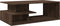 vidaXL - Salontafel - 102x55x35 - cm - bewerkt - hout - bruin - eikenkleur