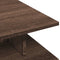 vidaXL - Salontafel - 102x55x35 - cm - bewerkt - hout - bruin - eikenkleur