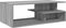 vidaXL - Salontafel - 102x55x35 - cm - bewerkt - hout - grijs - sonoma - eikenkleurig