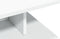 vidaXL - Salontafel - 102x55x35 - cm - bewerkt - hout - wit