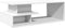 vidaXL - Salontafel - 102x55x35 - cm - bewerkt - hout - wit