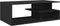 vidaXL - Salontafel - 102x55x35 - cm - bewerkt - hout - zwart