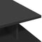 vidaXL - Salontafel - 102x55x35 - cm - bewerkt - hout - zwart