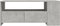 vidaXL - Salontafel - 102x55x42 - cm - bewerkt - hout - betongrijs