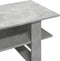 vidaXL - Salontafel - 102x55x42 - cm - bewerkt - hout - betongrijs