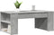 vidaXL - Salontafel - 102x55x42 - cm - bewerkt - hout - betongrijs