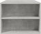 vidaXL - Salontafel - 102x55x42 - cm - bewerkt - hout - betongrijs