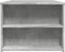 vidaXL - Salontafel - 102x55x42 - cm - bewerkt - hout - betongrijs