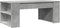 vidaXL - Salontafel - 102x55x42 - cm - bewerkt - hout - betongrijs