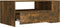 vidaXL - Salontafel - 102x55x42 - cm - bewerkt - hout - gerookt - eikenkleurig