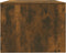 vidaXL - Salontafel - 102x55x42 - cm - bewerkt - hout - gerookt - eikenkleurig