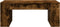 vidaXL - Salontafel - 102x55x42 - cm - bewerkt - hout - gerookt - eikenkleurig