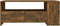 vidaXL - Salontafel - 102x55x42 - cm - bewerkt - hout - gerookt - eikenkleurig
