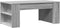 vidaXL - Salontafel - 102x55x42 - cm - bewerkt - hout - grijs - sonoma - eikenkleurig