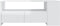 vidaXL - Salontafel - 102x55x42 - cm - bewerkt - hout - hoogglans - wit