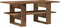 vidaXL - Salontafel - 102x55x42 - cm - bewerkt - hout - oud - houtkleurig