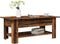 vidaXL - Salontafel - 102x55x42 - cm - bewerkt - hout - oud - houtkleurig