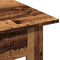 vidaXL - Salontafel - 102x55x42 - cm - bewerkt - hout - oud - houtkleurig