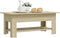 vidaXL - Salontafel - 102x55x42 - cm - bewerkt - hout - sonoma - eikenkleurig